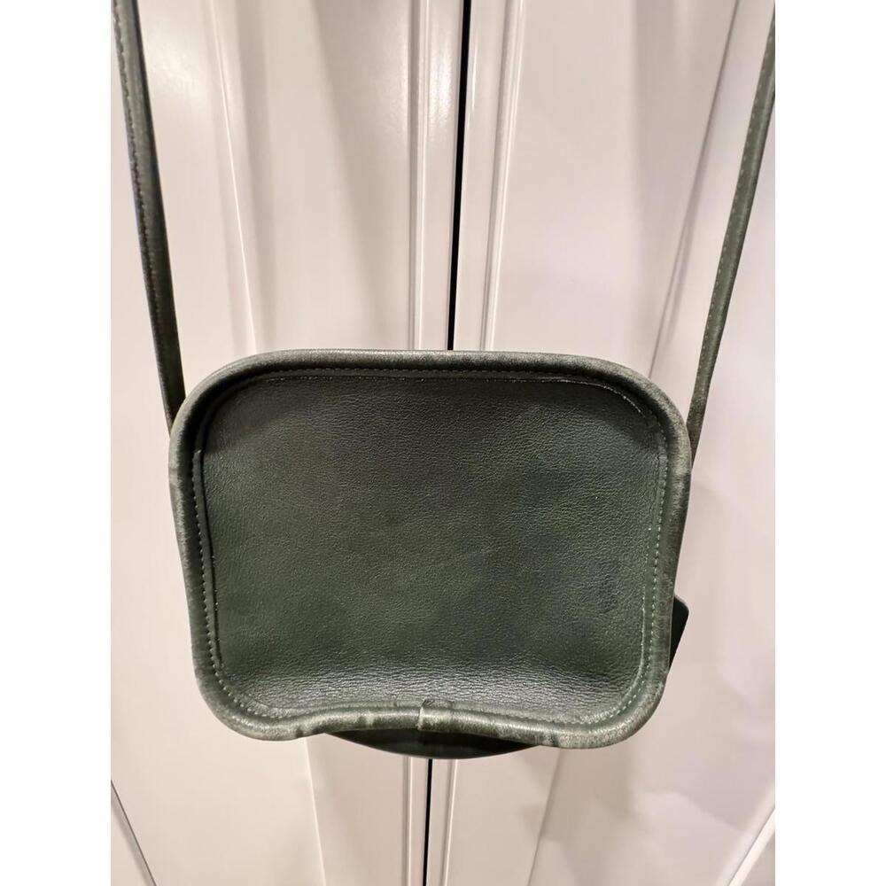 Extremely Rare Old Coach Shoulder Bag Green Vintage